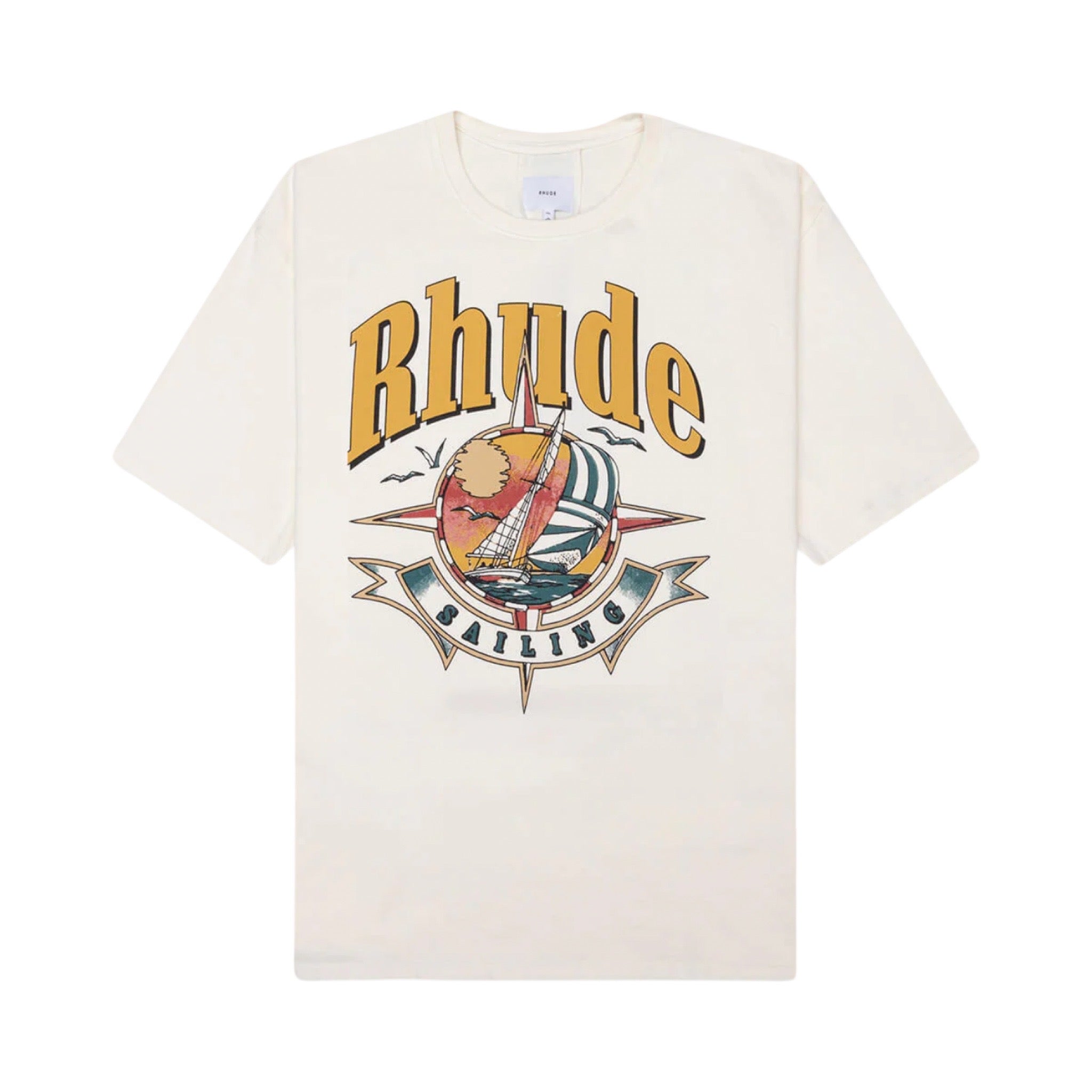 Rhude Port Cream Tee
