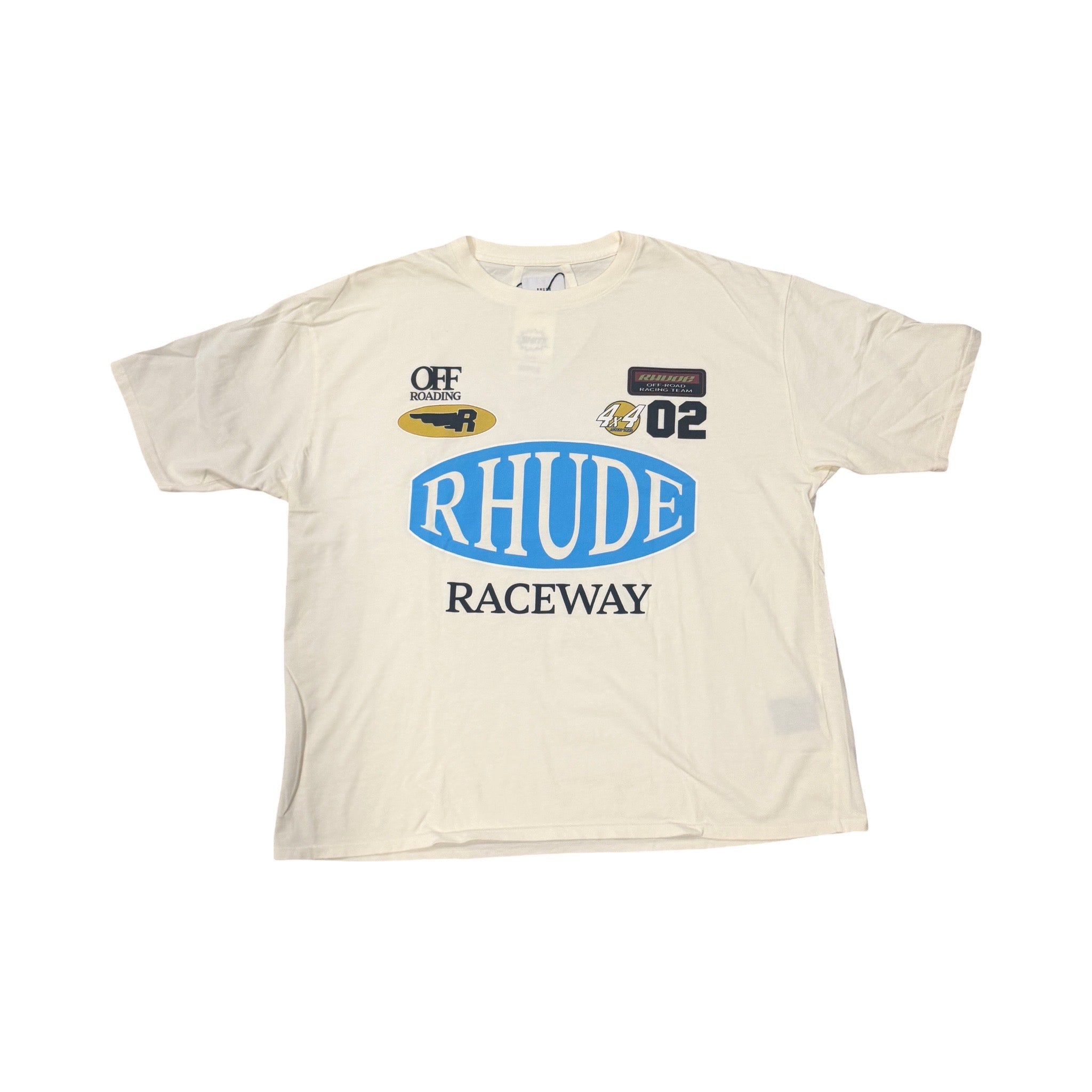 Rhude Off-White Raceway T-Shirt