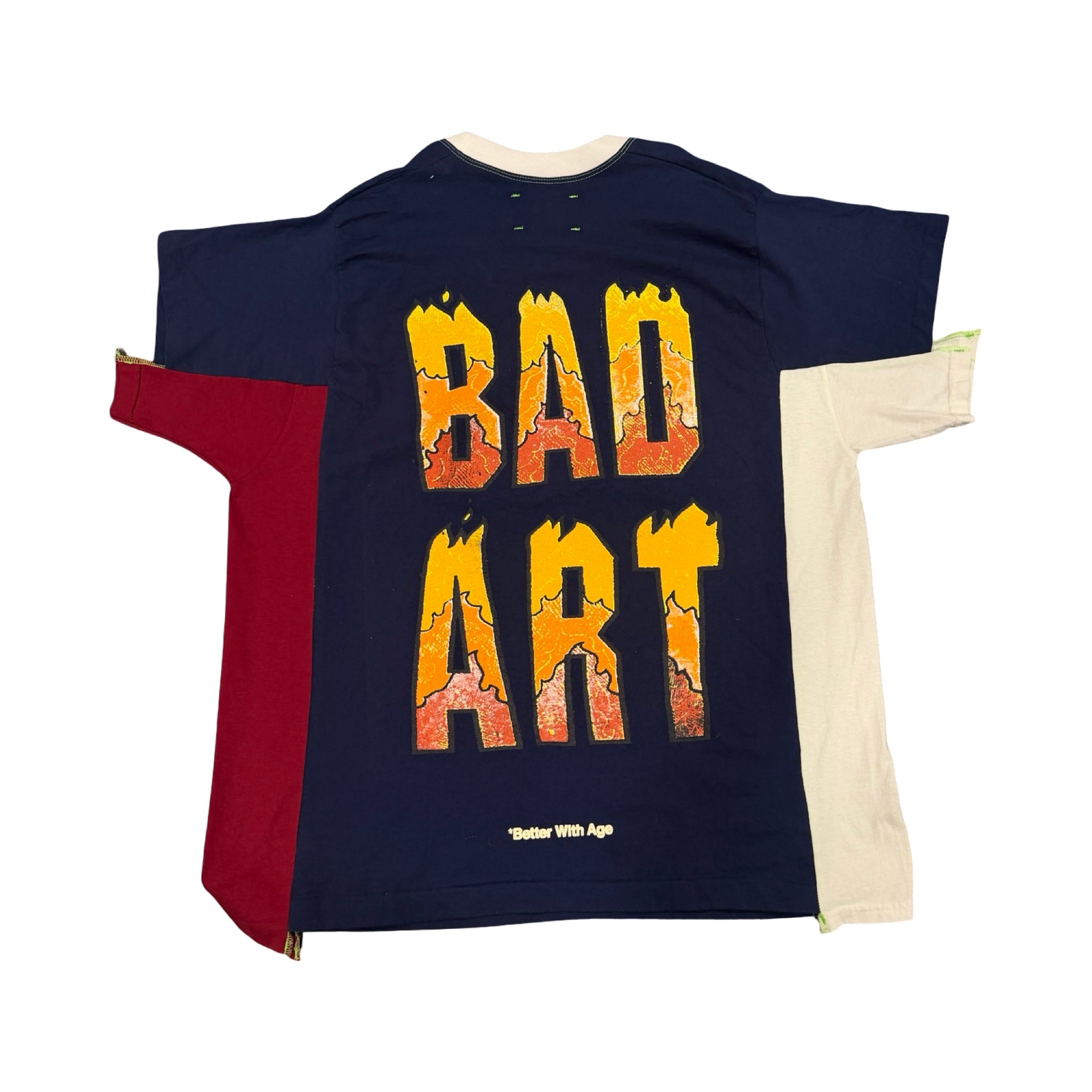 *Better With Age Wrong 3 Panel Navy Blue