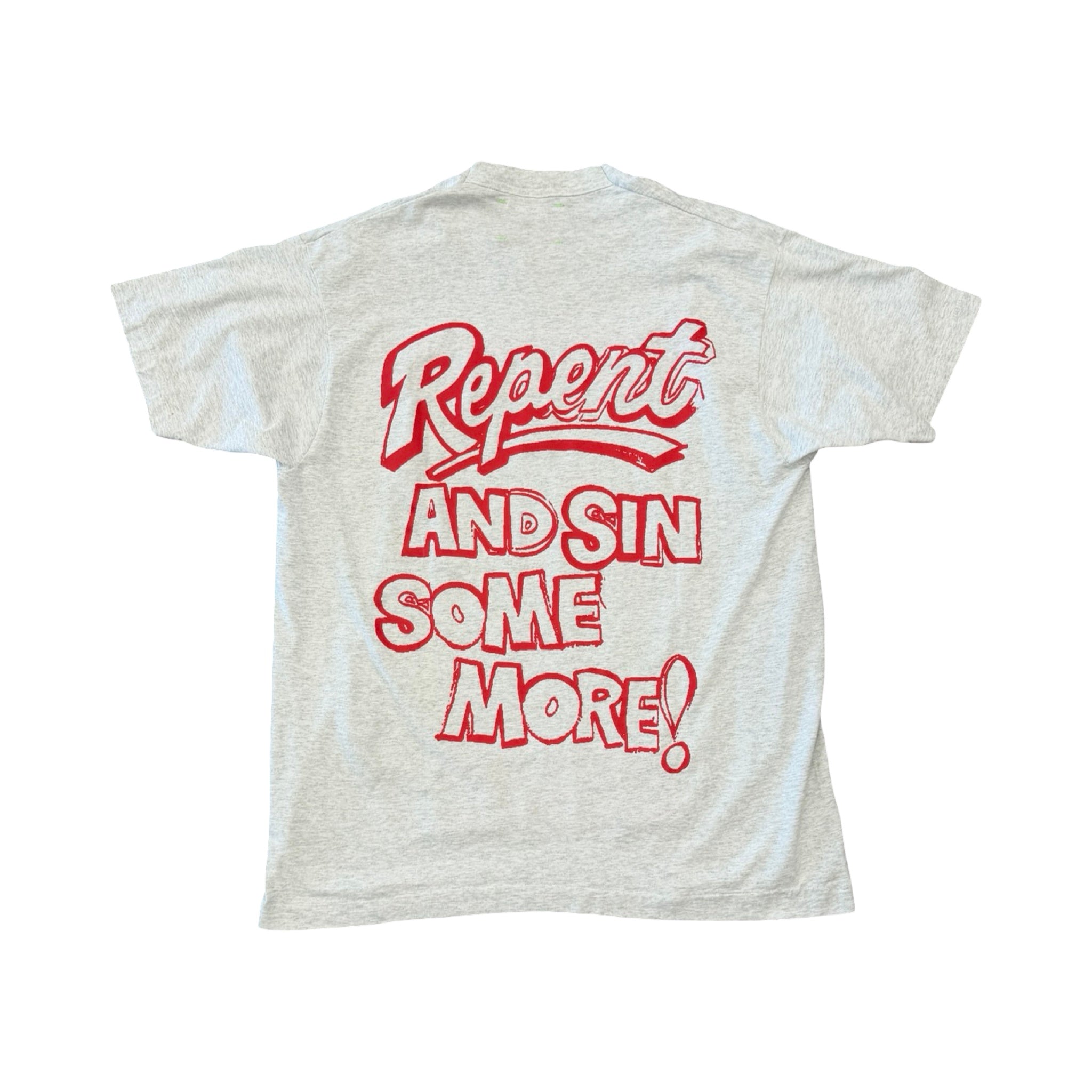 *Better With Age Psychedelic Tee Heather Striped