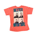 *Better With Age Weirdo Tee Salmon