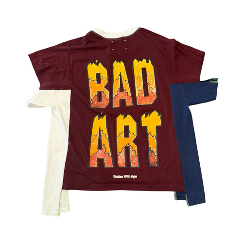 *Better With Age Wrong 3 Panel Burgundy