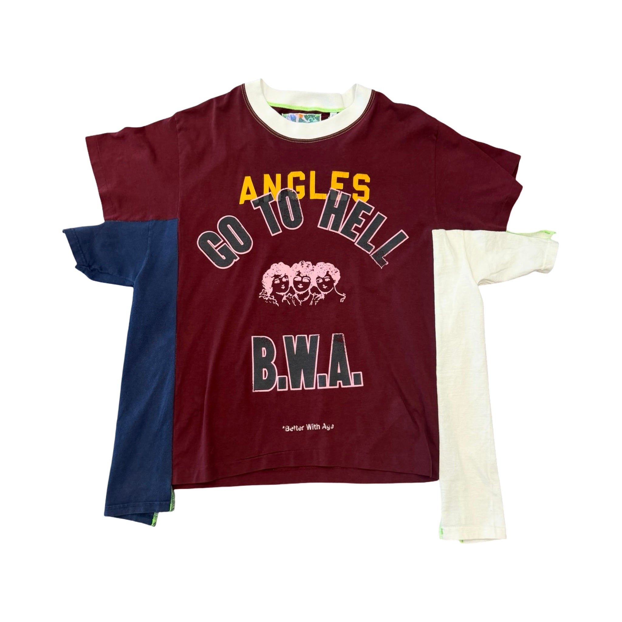 *Better With Age Wrong 3 Panel Burgundy