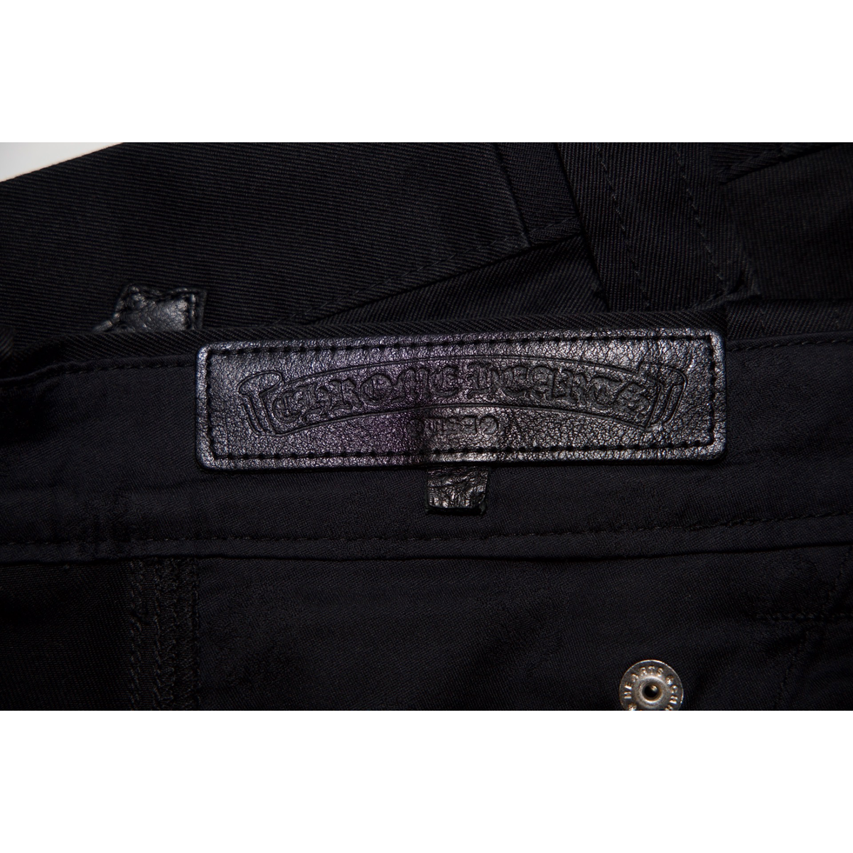 Chrome Hearts Cheetah Cross Patch Double Knee Carpenter Pants