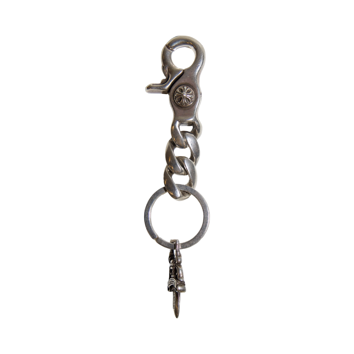 Chrome Hearts Cuban Link Dagger Keychain 3 "