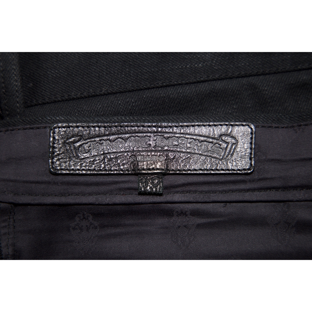 Chrome Hearts Fleur Knee Pants Black