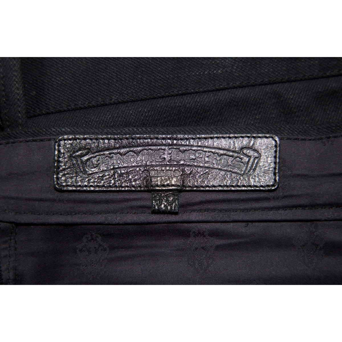 Chrome Hearts Fleur Knee Pants Black