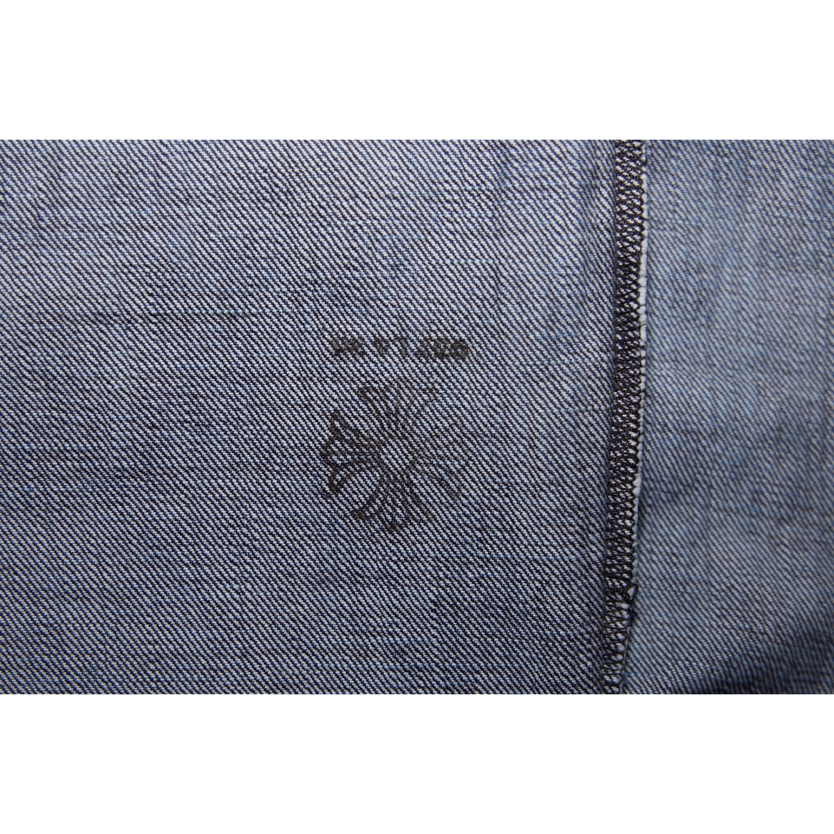 Chrome Hearts Dark Wash KS Cut Jean