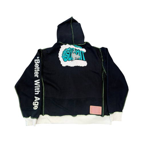 *Better With Age Halifax Reconstructed Full-Zip Hoodie Summit