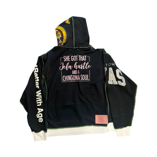 *Better With Age Halifax Reconstructed Full-Zip Hoodie Soul