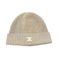 Celine Heritage Triomphe Beanie Grey