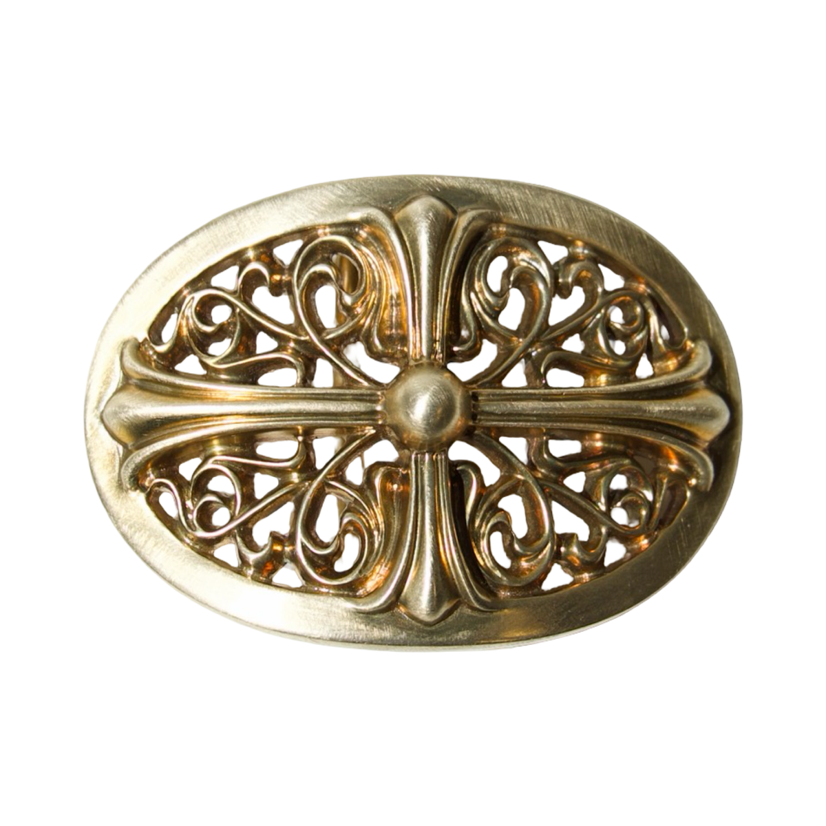 Chrome Hearts Oval Bronze Buckle