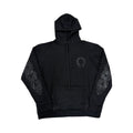 Chrome Hearts Online Exclusive Tonal Horseshoe Logo Hoodie Black
