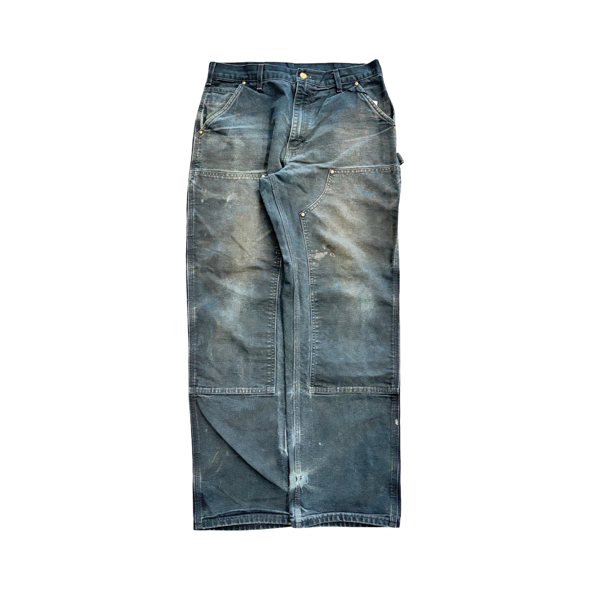Carhartt Jeans Double Knee Black Washed #6