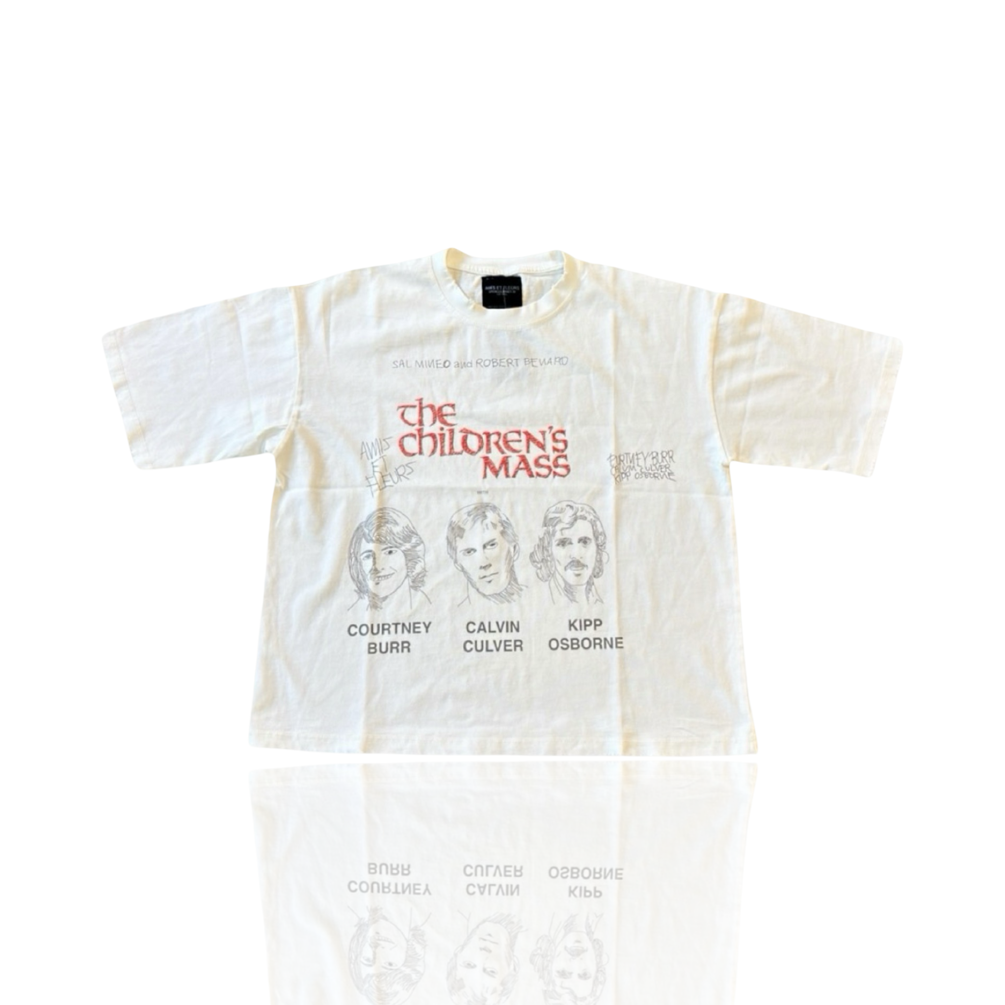 Amis Et Fleurs Children's Mass Tee White