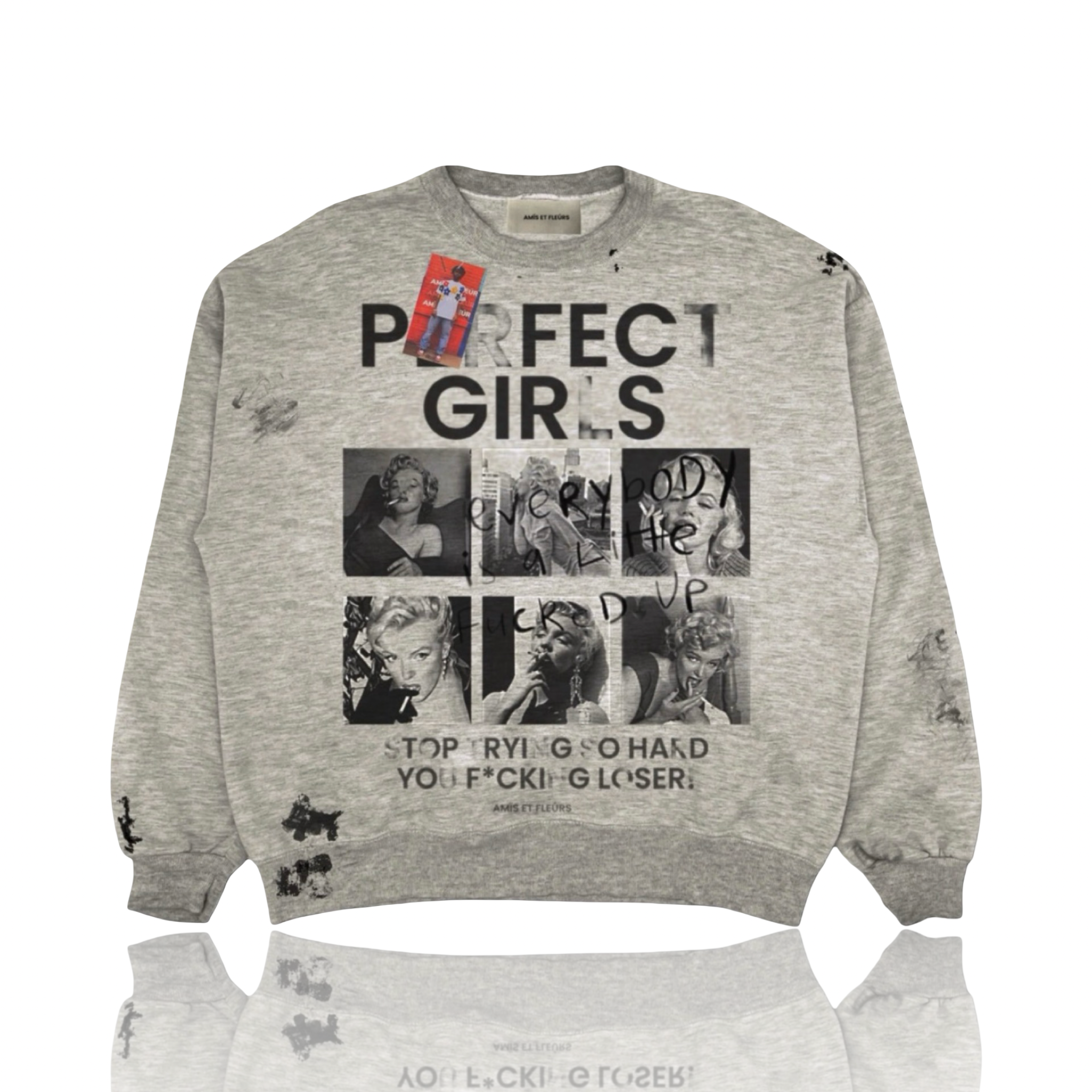 Amis Perfect Girl Crewneck
