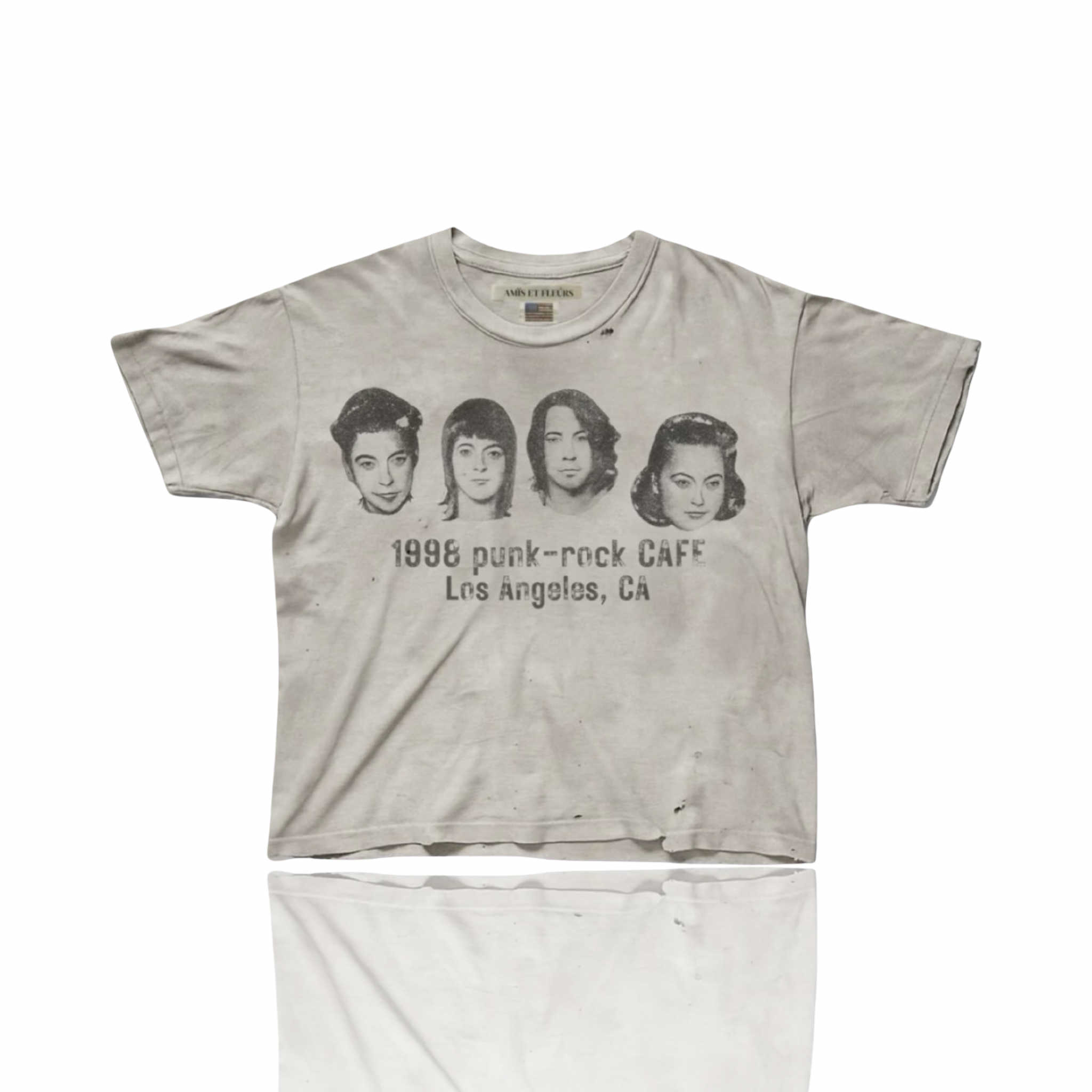 Amis Et Fleurs Punk Rock Cafe Tee