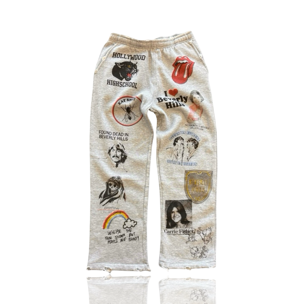 Amis Et Fleurs Sketchbook Sweatpants