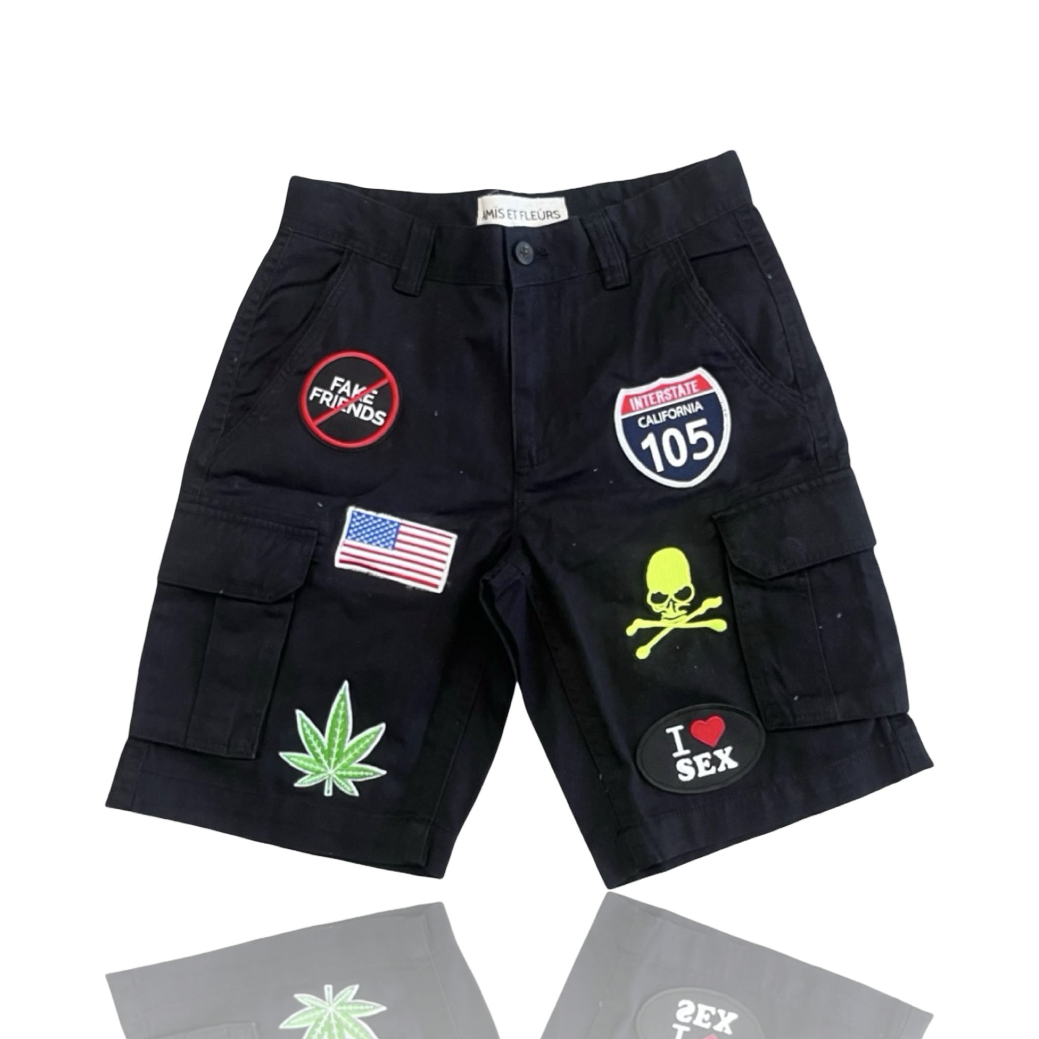 Amis Et Fleurs Snoopy Cargo Black