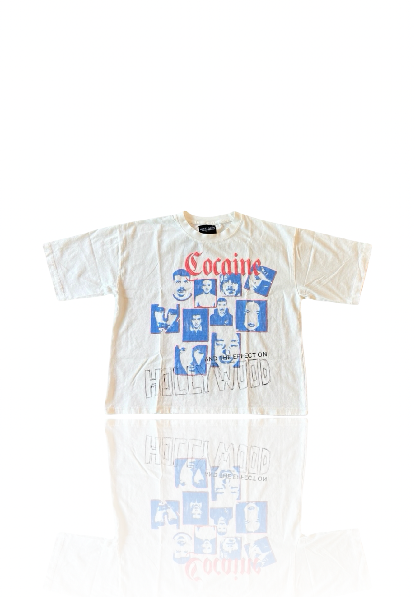 Amis Et Fleurs Coke Boyz Tee White