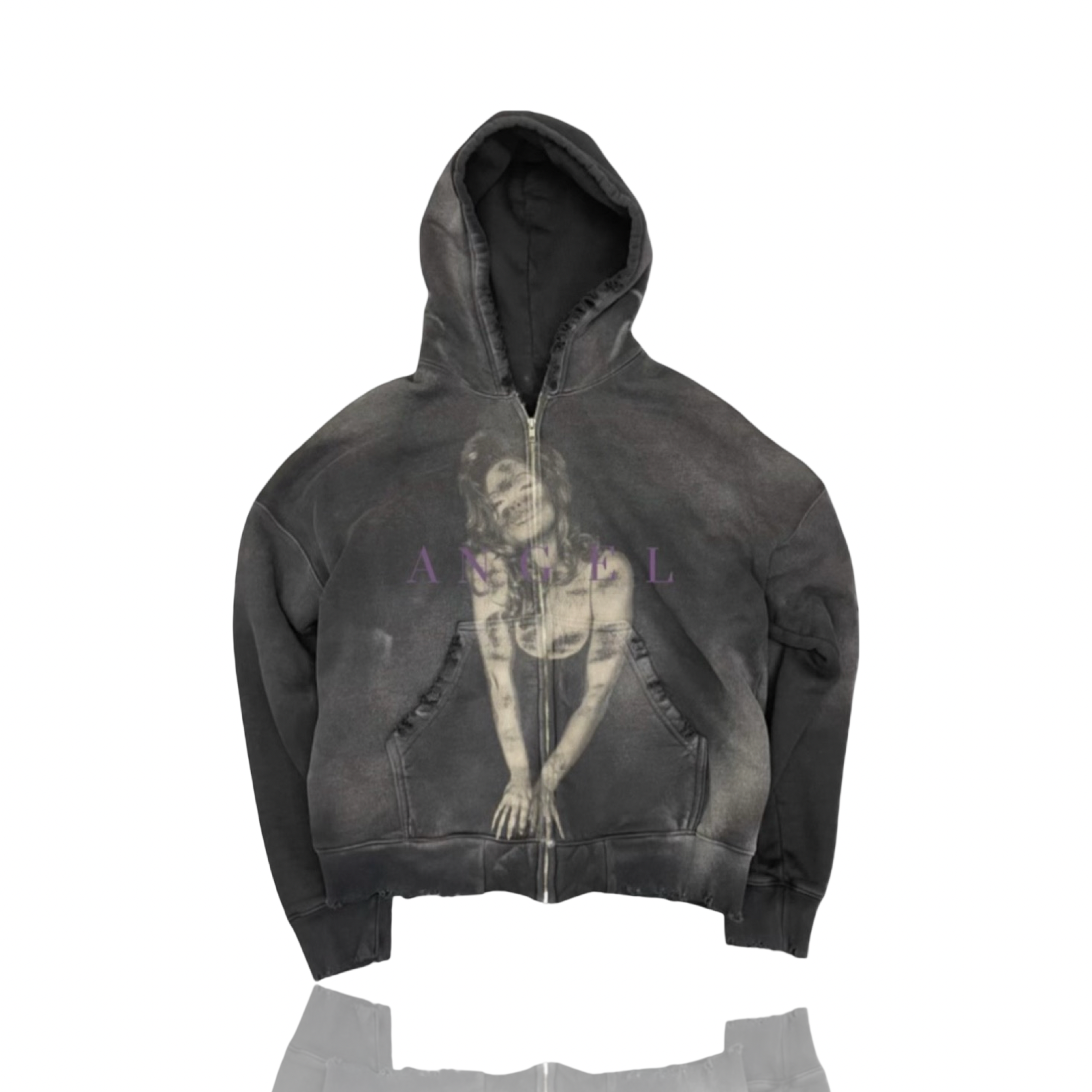 Amis Et Fleurs Angel Zip Up