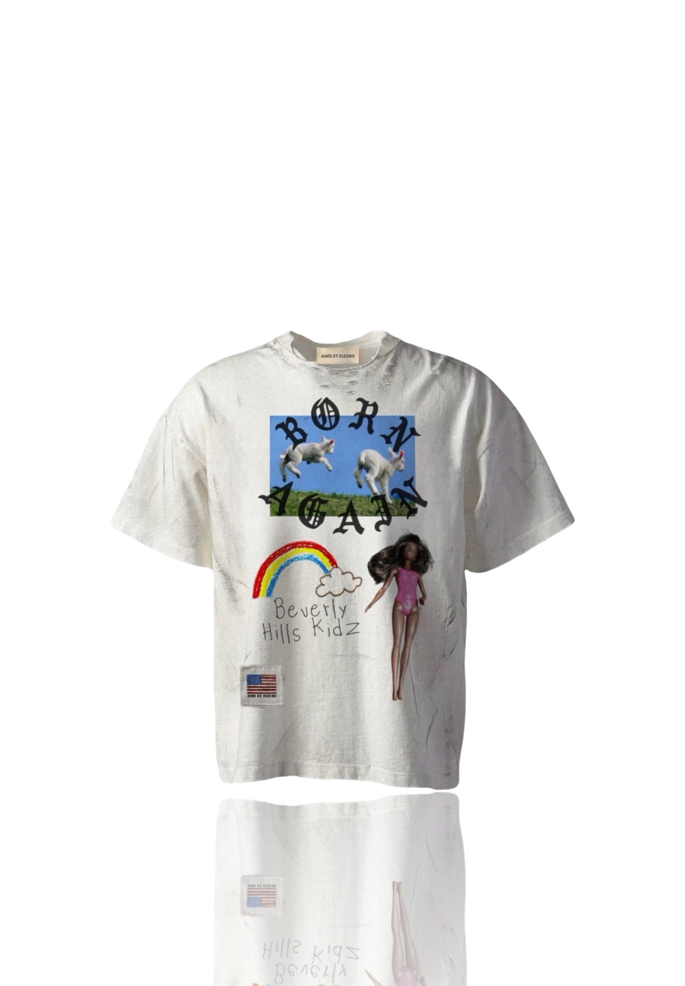 Amis Et Fleurs Beverly Hills Tee