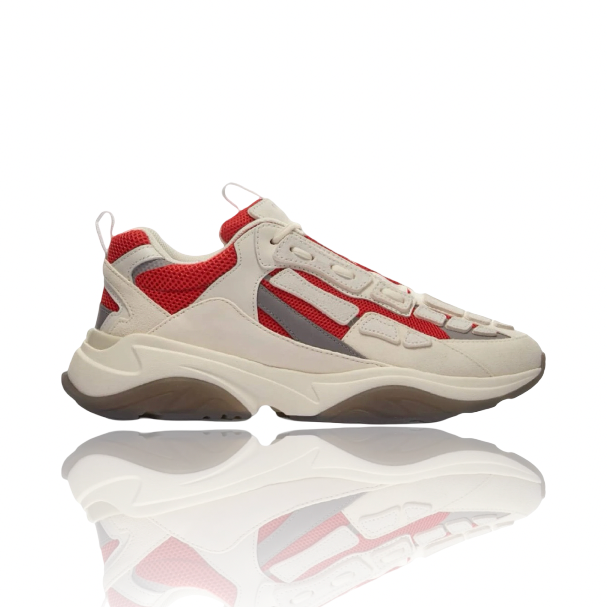 Amiri Bone Runner Red White