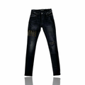 Amiri Core Black Camouflage Core Applique Logo Jeans