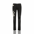 Amiri Wes Lang Reaper Logo Jean Aged Black