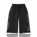 Happy Memories Don't Die Army Sweat Shorts 3/4 Black