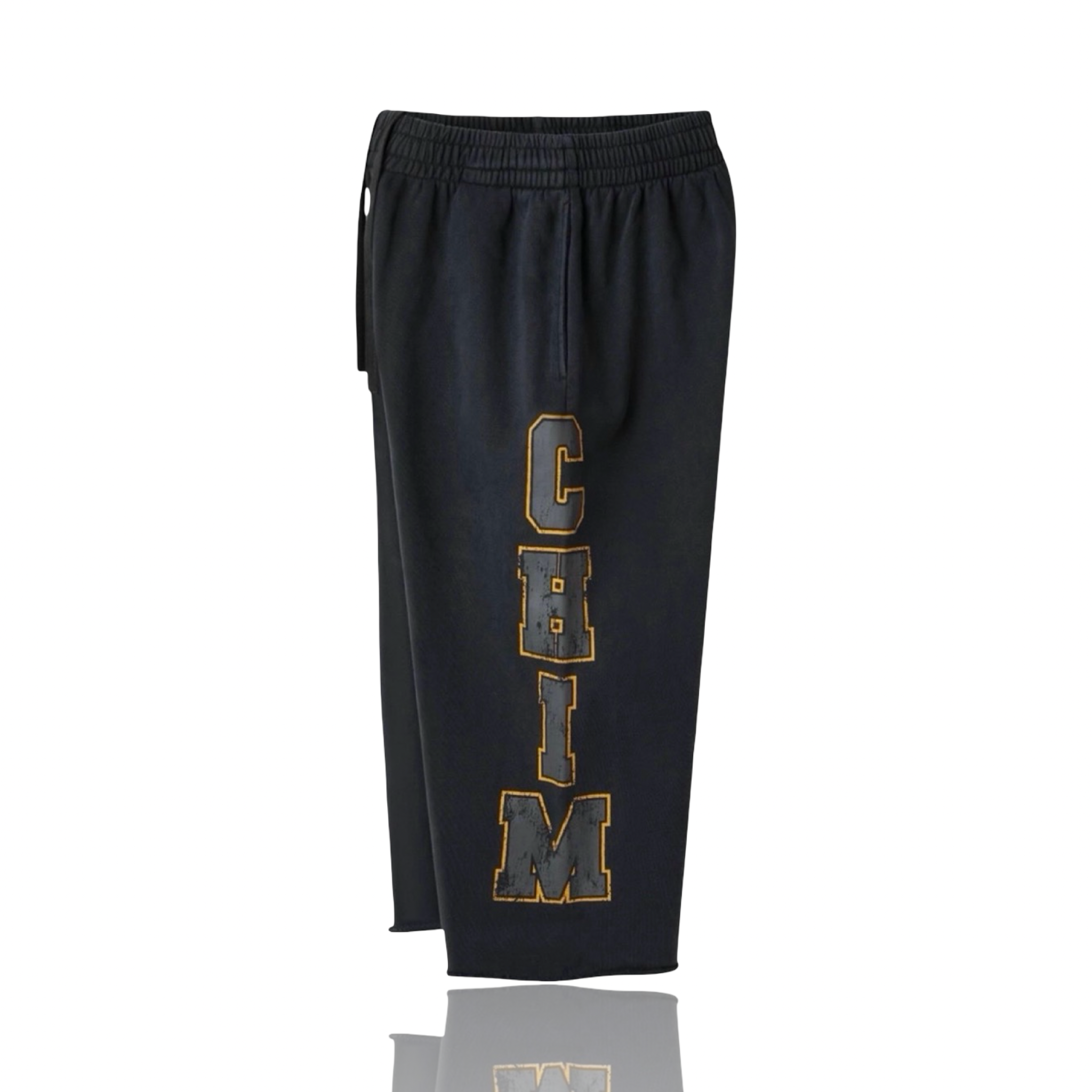 Happy Memories Don't Die Army Sweat Shorts 3/4 Black