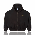 Happy Memories Don't Die Black Crystal Zip Up