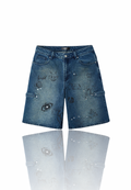 Happy Memories Don't Die Graffiti Jorts