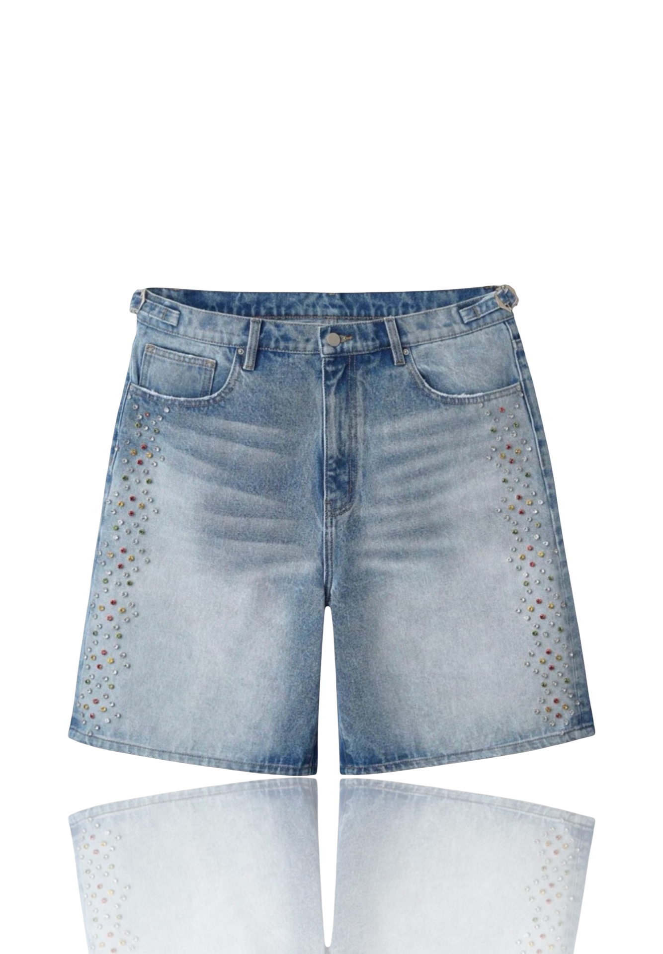 Happy Memories Don't Die H-Star Crystal Jorts