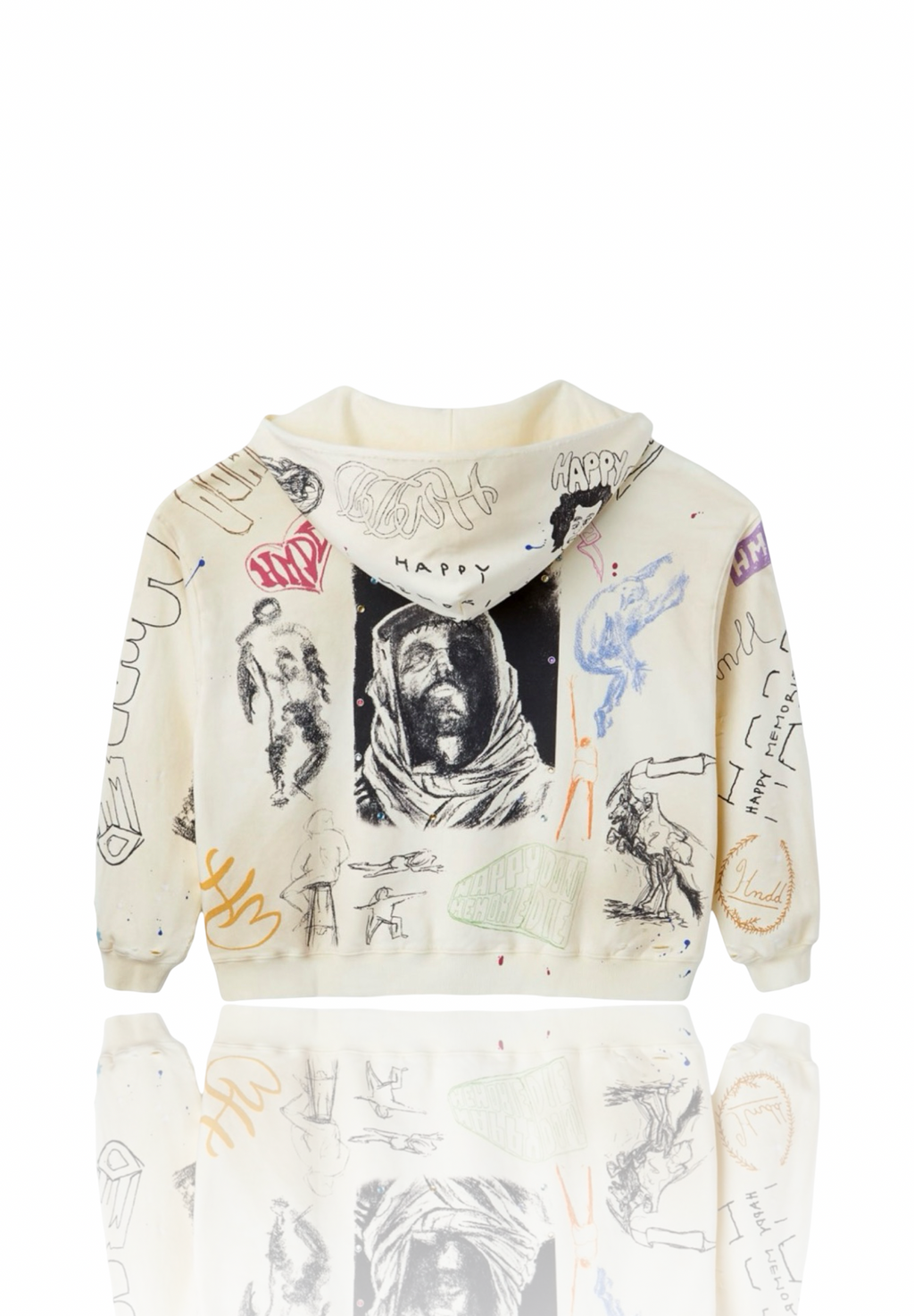 Happy Memories Don't Die Sketch Hoodie