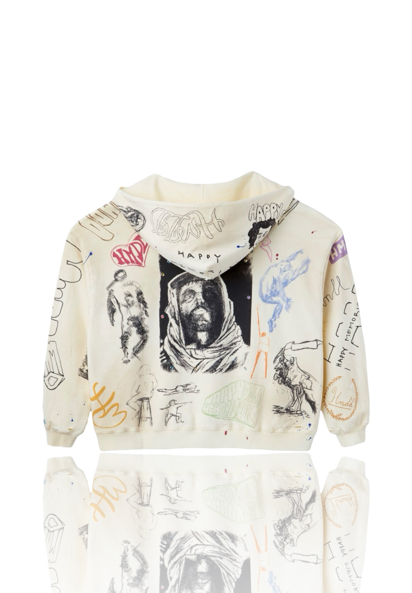 Happy Memories Don't Die Sketch Hoodie