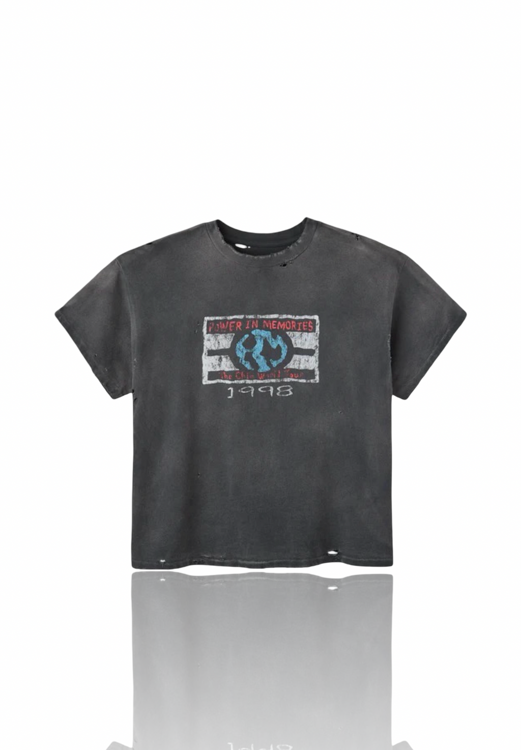 Happy Memories Don't Die World Tour Tee Washed Black