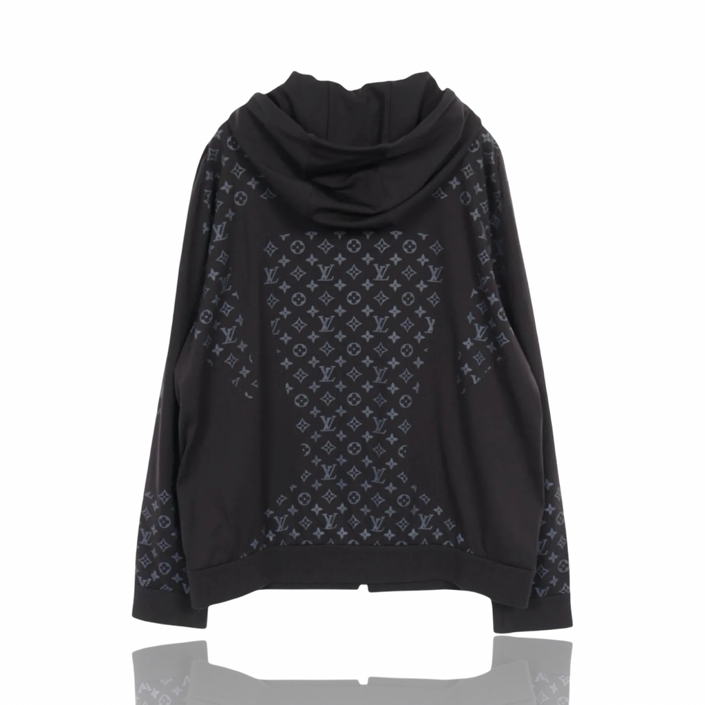 Louis Vuitton Black 2054 Monogram Heat Reflective Zip Up