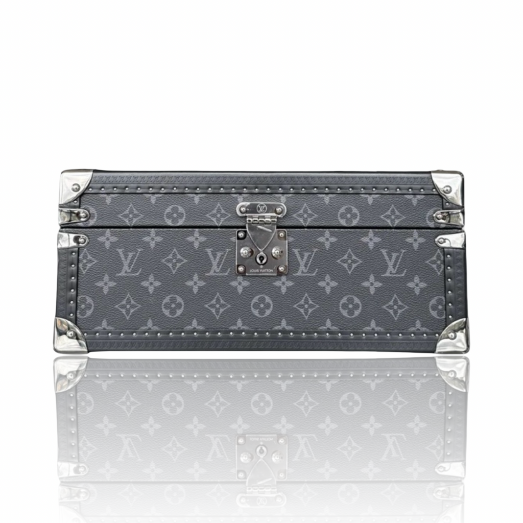 Louis Vuitton Custom Painted Monogram Eclipse Coffret Accessories Trunk