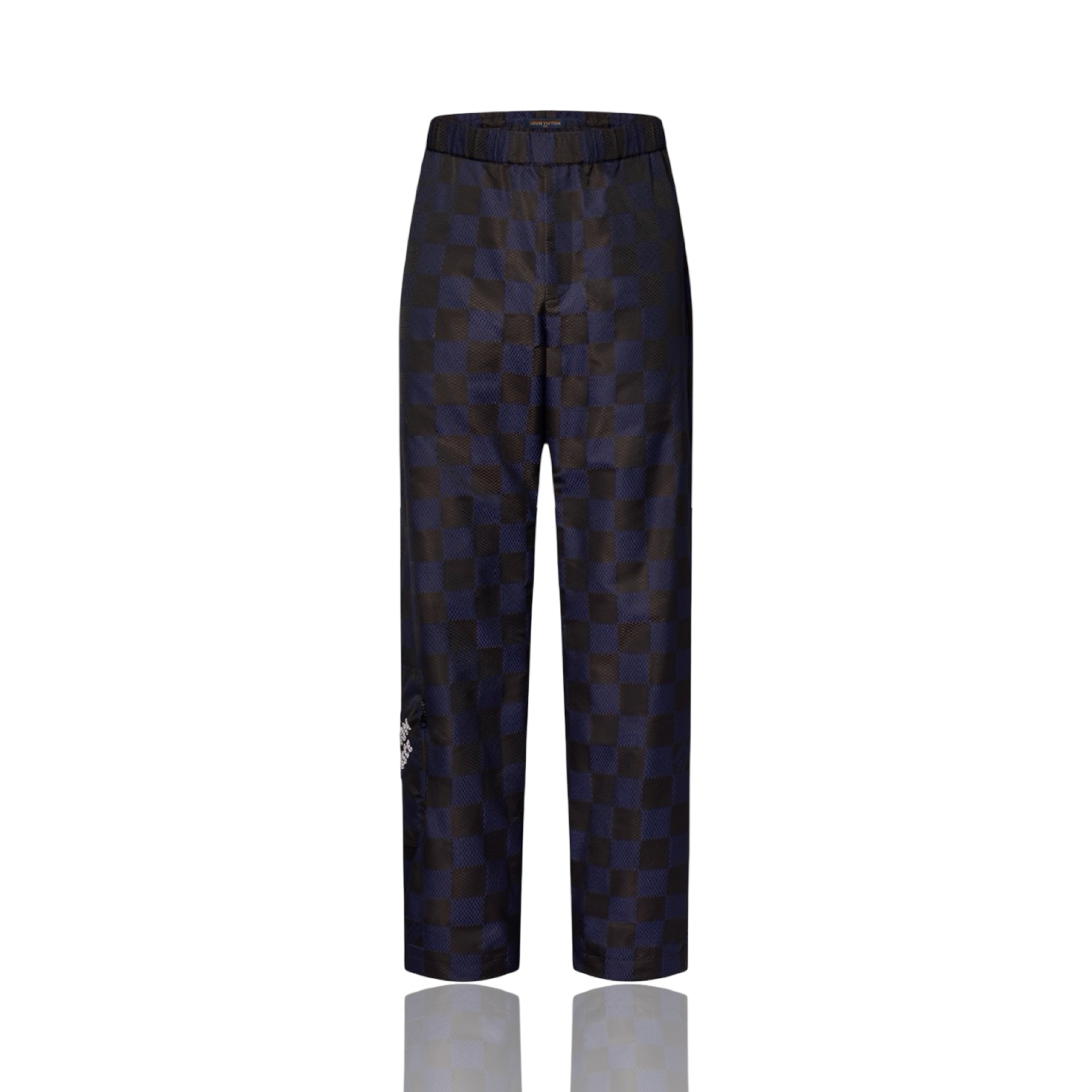 Louis Vuitton Damier Nylon Travel Pants Blue