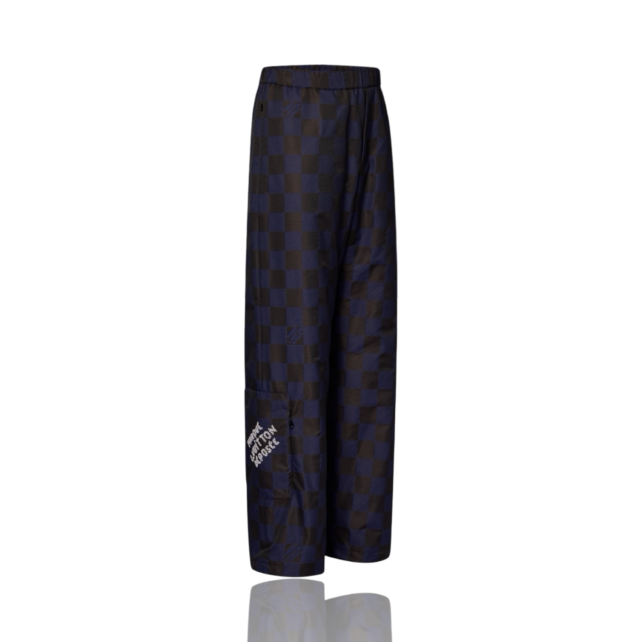 Louis Vuitton Damier Nylon Travel Pants Blue