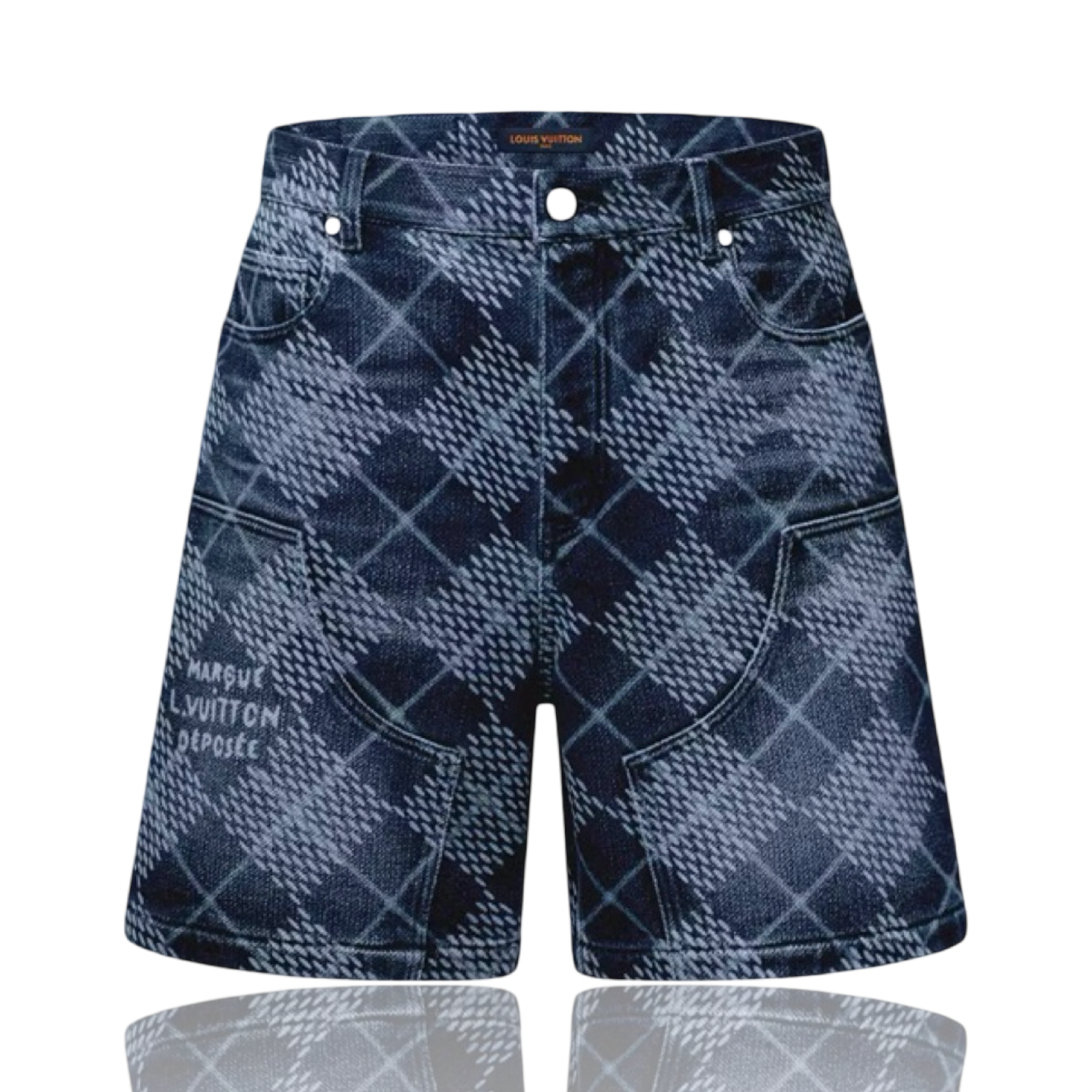 Louis Vuitton Denim Carpenter Shorts