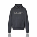 Louis Vuitton Embellished Signature Hoodie Black