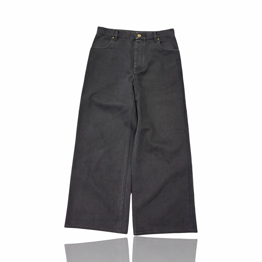 Louis Vuitton Graffiti Denim Jeans Black