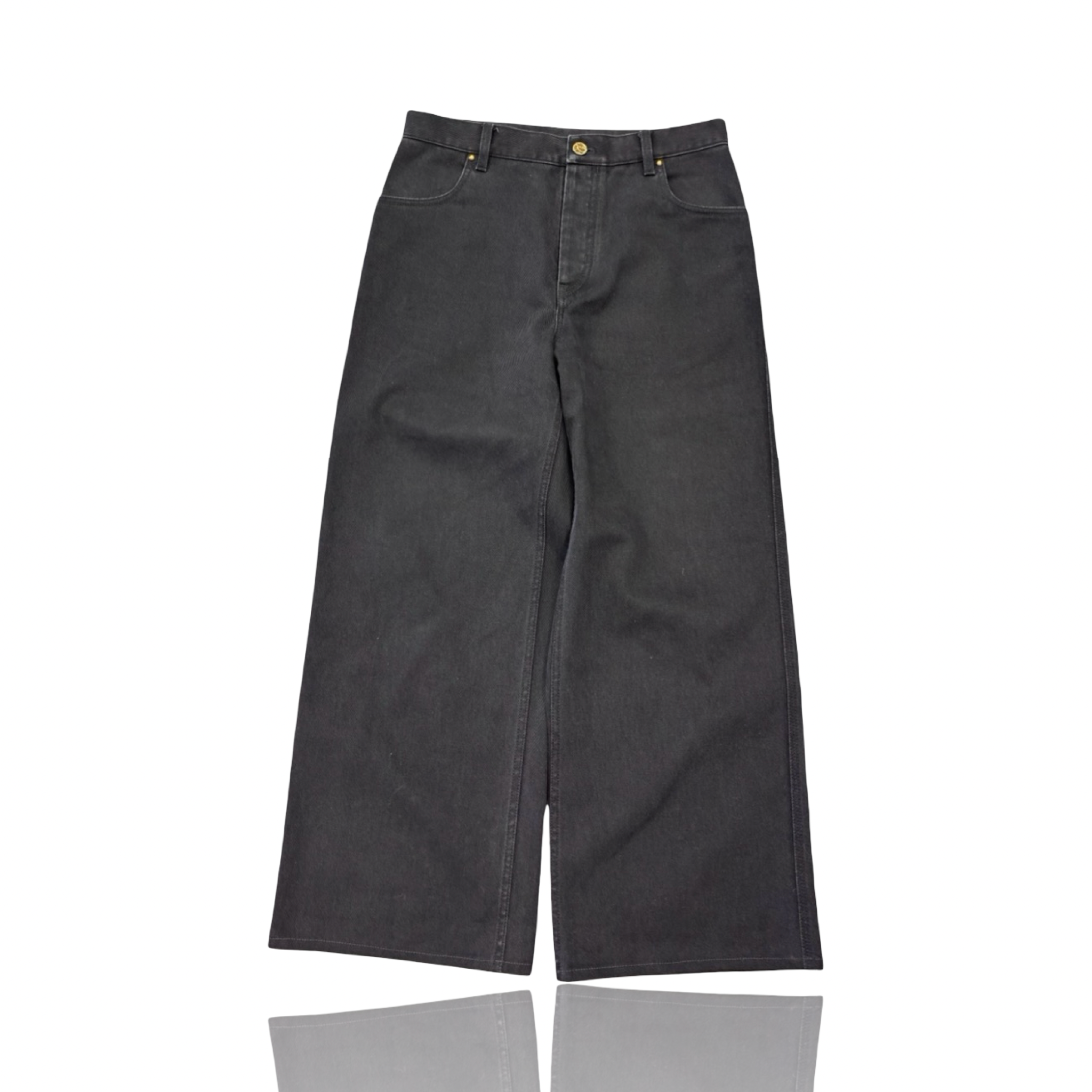 Louis Vuitton Graffiti Denim Jeans Black