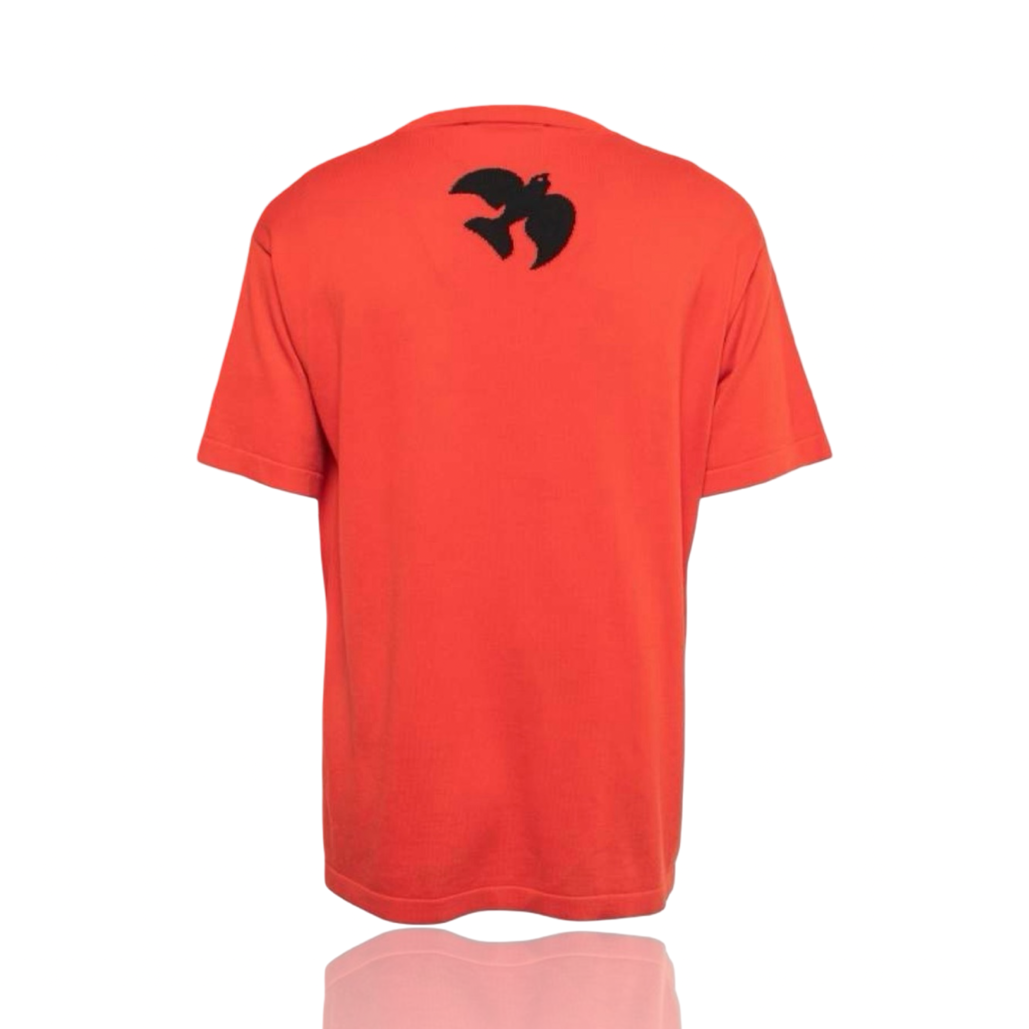 Louis Vuitton Intarsia Logo T Shirt Red