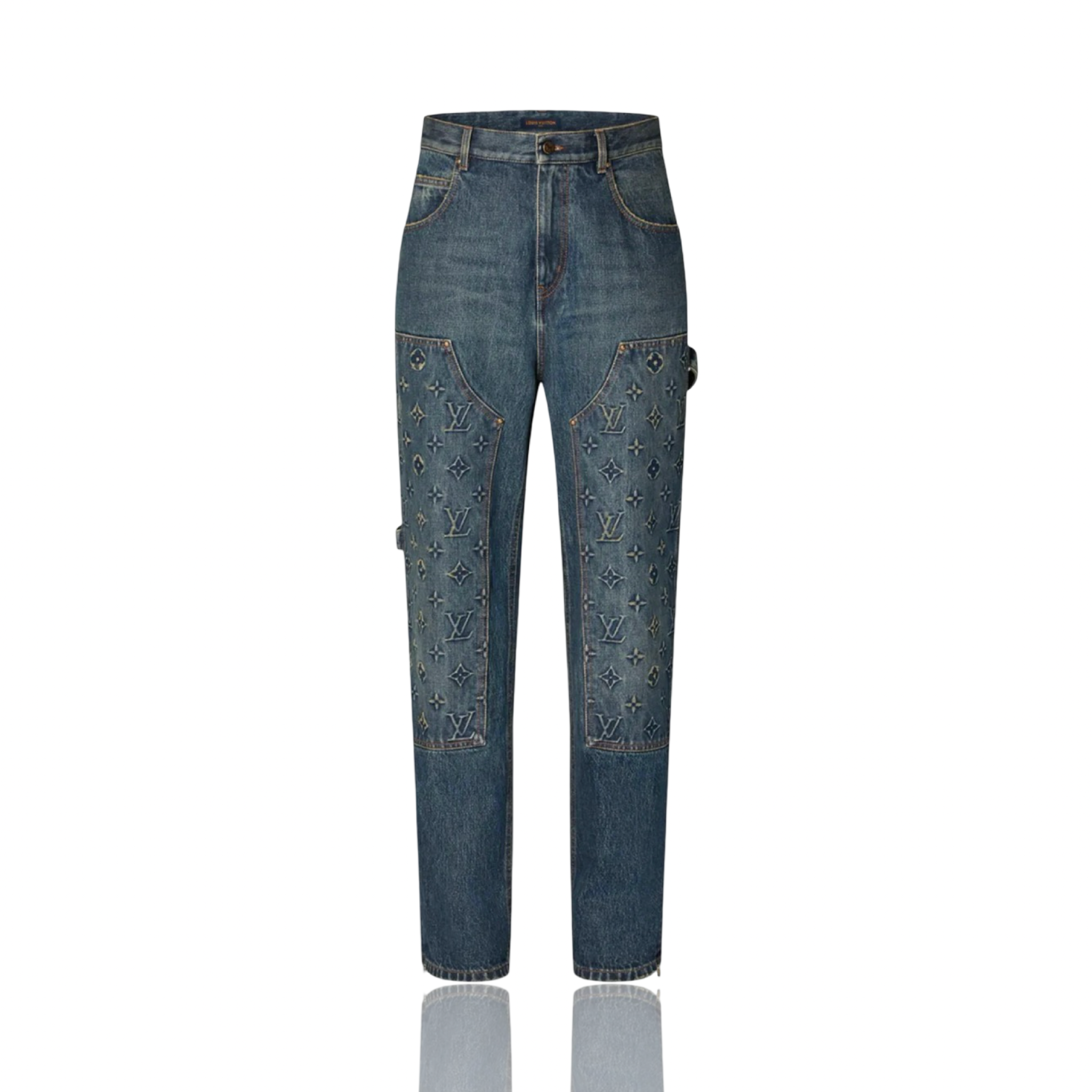 Louis Vuitton Monogram Carpenter Jeans