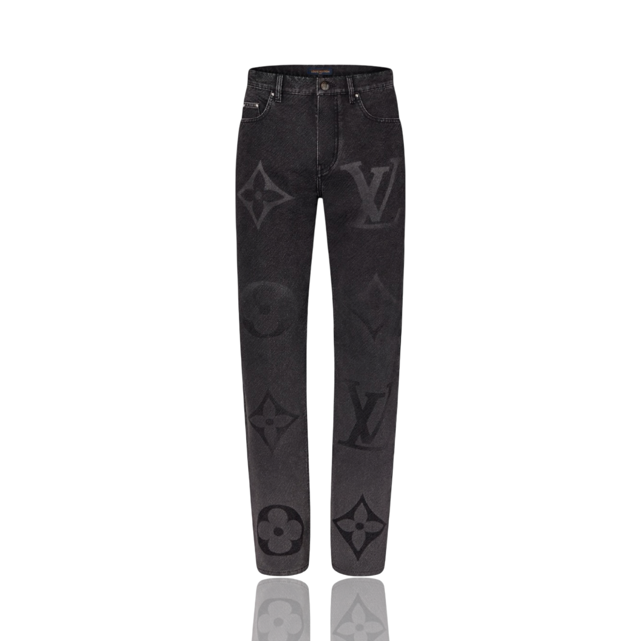 Louis Vuitton Monogram Denim Black