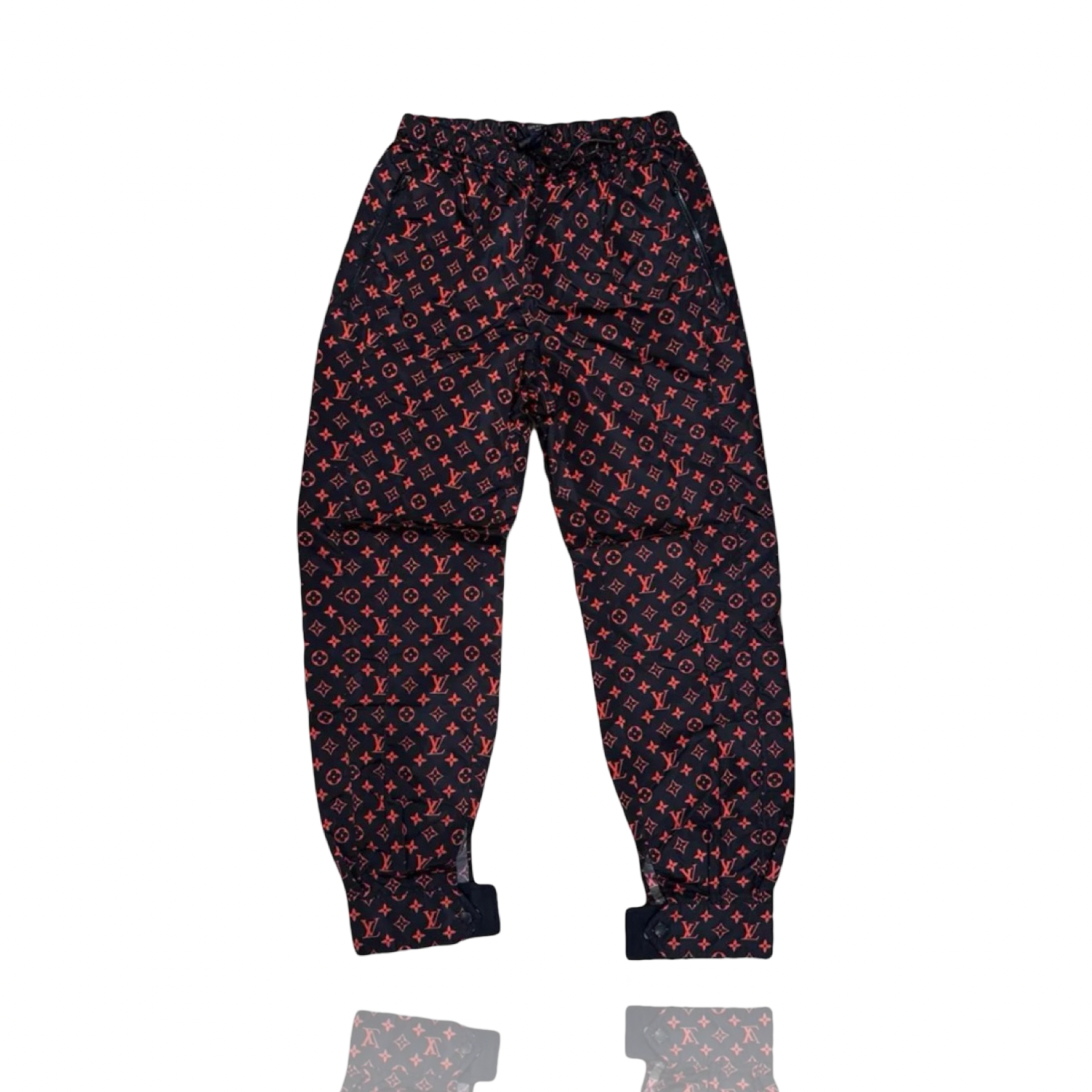 Louis Vuitton Monogram Jogging Track Pants Black/Red