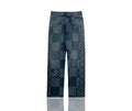 Louis Vuitton Nigo Blue Giant Damier Monogram Jeans